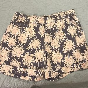 Shorts Denim - Flowered
